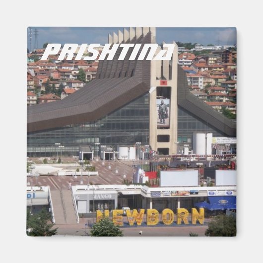 コソボ・プリシュティーナ マグネット (正面)