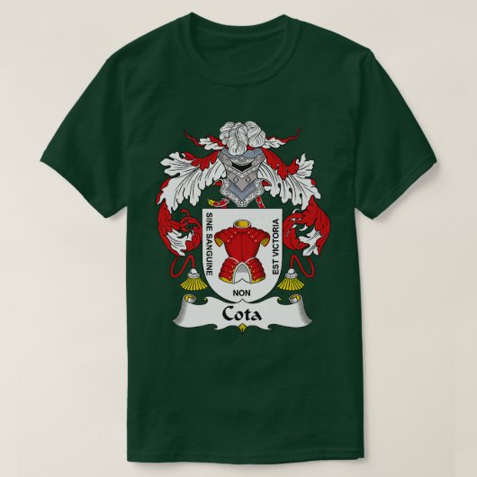 コタコートオブアームズ – 家紋プレミアム Tシャツ (デザイン正面)