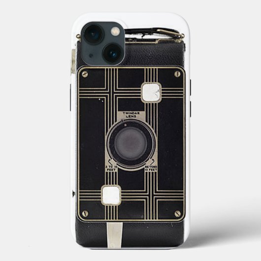 コダックジッフィシックス20ヴィンテージカメラ Case-Mate iPhoneケース (裏面)