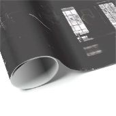 コダックフィルムBNWのバービールTV Windowsの包装紙 ラッピングペーパー (ロールコーナー)