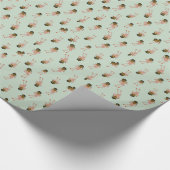 コダック黒いパターン ラッピングペーパー (角)