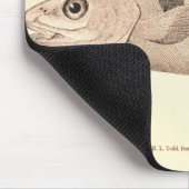 コダラのヴィンテージのイラストレーション マウスパッド (コーナー)