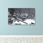 コダ（冬） キャンバスプリント (インサイチュ (ウッドフロア))