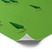 コチェルシー湖、ドイツの地図 ポスター (角)