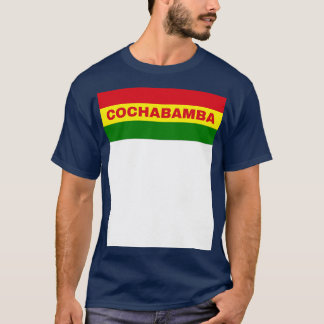 コチャバンバシティ(ボリビア国旗の色) Tシャツ