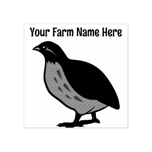 コチュルニックスワパーソナライズされたウイルファームスタンプ ラバースタンプ (インプリント)