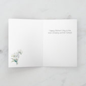 コチョウの母の日グリーティングカード カード (内部)