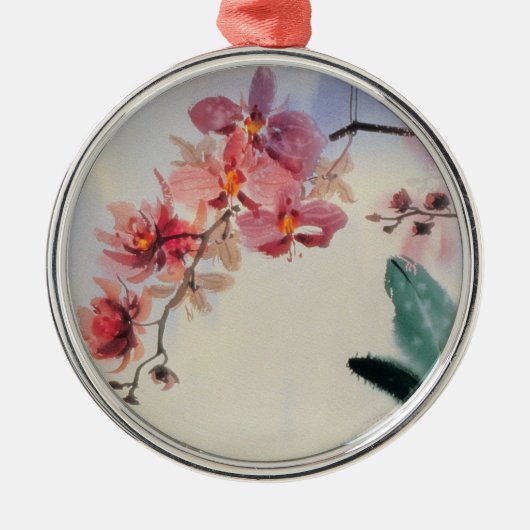 コチョウランのオーナメント メタルオーナメント (正面)