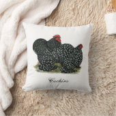 コチン斑の鶏 クッション (ブランケット)