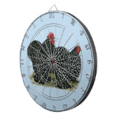 コチン斑の鶏 ダーツボード (正面右)