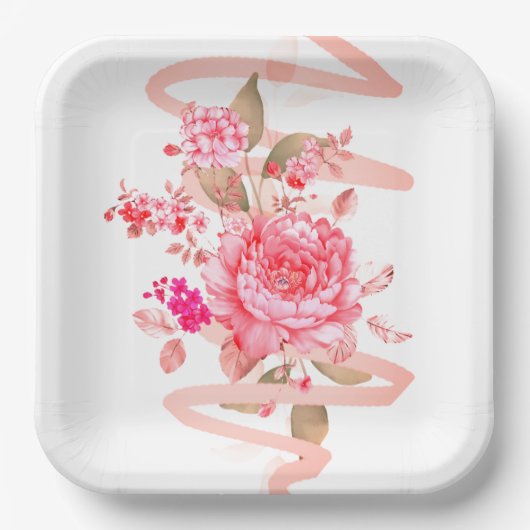 コチーナデママコーヒーマグ ペーパープレート (正面)