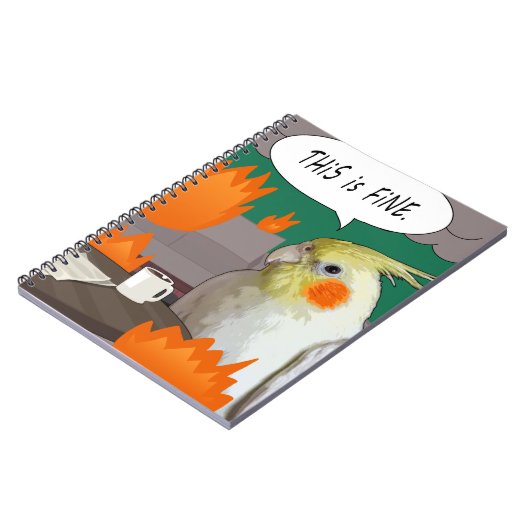 コッおもしろいカティエルミームこれは家庭の素晴らし混乱である ノートブック (左側)