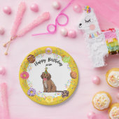 コッカおもしろいプー誕生日パーティー紙プレート ペーパープレート (パーティー)