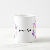 コッカテかわいらしィエル名前をカスタムするキュートコックティエルルティーノ コーヒーマグカップ (中央)