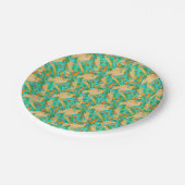 コッカティエルオンターコイズ ペーパープレート (アングル)