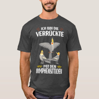 コッカティエルギフトペット鳥獣の友人 Tシャツ