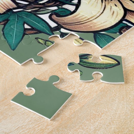 コッカティエルバードイラストレーション ジグソーパズル (側面)