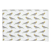 コッカティエルフレンジピローケース（選択カラー） 枕カバー (正面左)