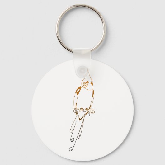 コッカティエル キーホルダー (正面)