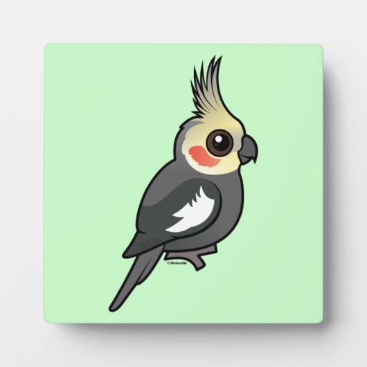 コッカティエル フォトプラーク (正面)