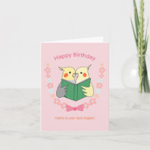 コッカティエ読ルの本かわいいバーディーの誕生日