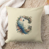 コッカトゥー モノグラム C サラシ 枕 ヴィンテージ 植物学 (ブランケット)