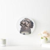 コッカプードッグ時計 ラウンド壁時計 (ホーム)