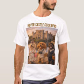 コッカプー城Tシャツ　ヘバー城のプレゼント Tシャツ (正面)
