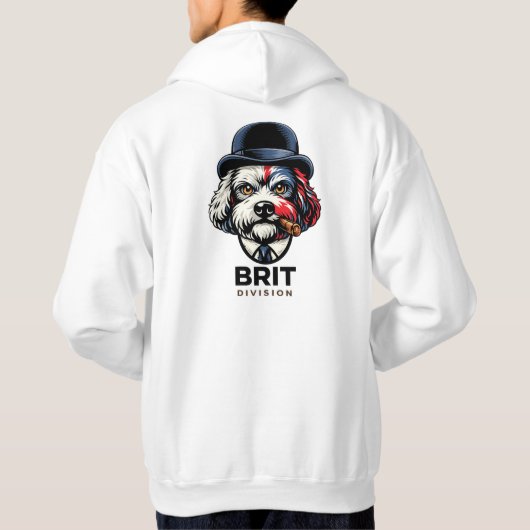 コッカプー好きな人へのギフト 犬好きのためのTシャツ パーカ (裏面)