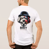 コッカプー好きな人へのギフト 犬好きTシャツ かわいい犬の飼い主 Tee トライブレンドTシャツ (裏面)