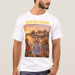 コッカプー川Tシャツ ケント ギフト Tシャツ
