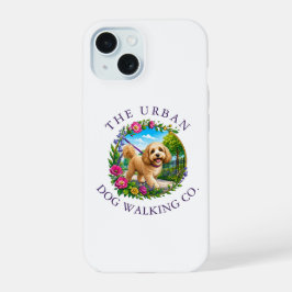 コッカプー犬の散歩アクセサリーiPhoneケース iPhone 15ケース