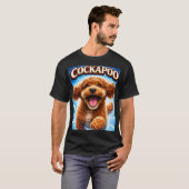 コッカプー犬好きギフトTシャツ Tシャツ (正面フル)