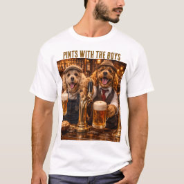 コッカプー ギフト シャツ - 面白い 犬 ビール Tシャツ