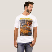 コッカプー コーニッシュ・パスティ Tシャツ 面白いドッグギフト UK (正面フル)