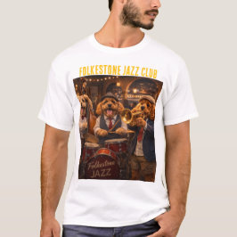コッカプー・フォークストーン・ジャズクラブTシャツ・犬グッズ Tシャツ