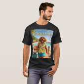 コッカプー ホリデーTシャツ | 面白い夏の犬のギフト Tシャツ (正面フル)