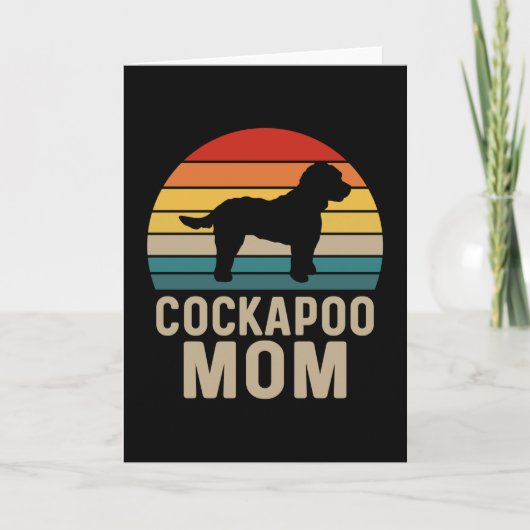 コッカプー ママ カード (正面)
