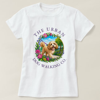 コッカプー 犬の散歩 トレーニングウェア Tシャツ