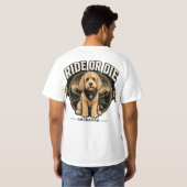 コッカプーTシャツ - 愛犬家へのギフト Tシャツ (裏面フル)