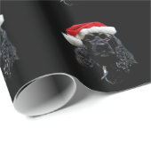 コッカースパニエルのクリスマス ラッピングペーパー (ロールコーナー)