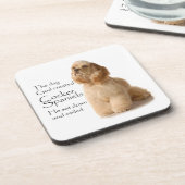 コッカースパニエルのコースター コースター (左側)