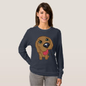 コッカースパニエルの子犬 Tシャツ (正面フル)