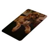 コッカースパニエルの磁石 マグネット (左側)