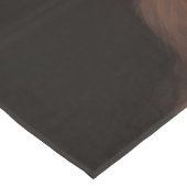 コッカースパニエル犬とサンタクロースフェスティバルクリスマス テーブルクロス (アングル)