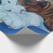 コッカースパニエル犬の包装紙 ラッピングペーパー (角)