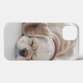 コッカースパニエル犬の睡眠 Case-Mate iPhoneケース (裏面 (横))