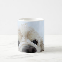 コッカースパニエル犬イン・ザ・スノー コーヒーマグカップ