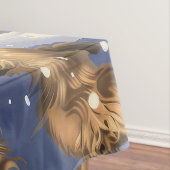 コッカースパニエル犬ウィンターワンダーランドクリスマスジョイ テーブルクロス (インサイチュ)