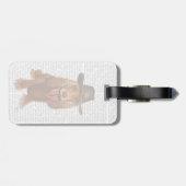 コッカースパニエル犬カウボーイ2 ラゲッジタグ (裏面横)